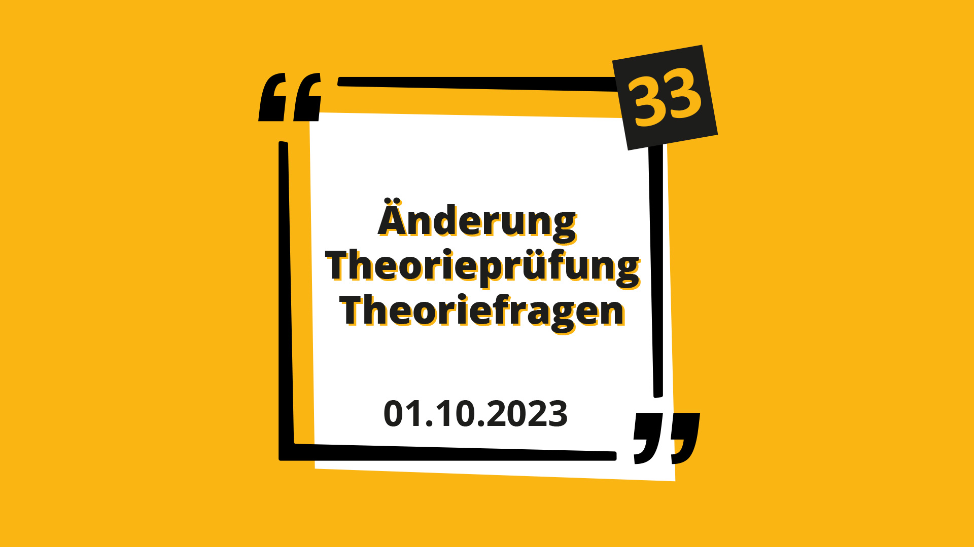 Neue Fragen Theorieprfung 2023