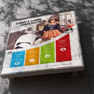 B196 Flyer und Poster