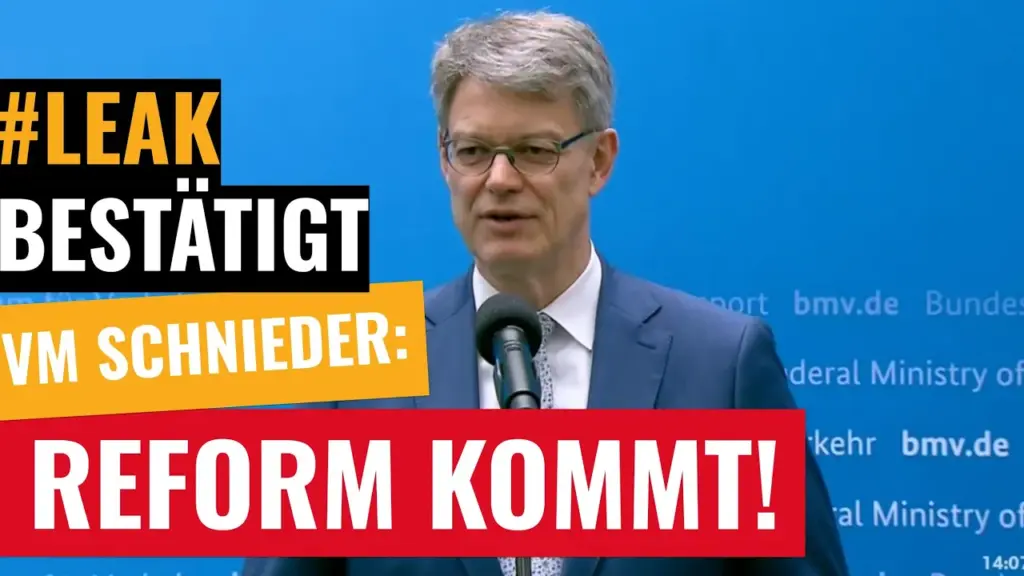 Schnieder Pressekonferenz Führerscheinreform 2026